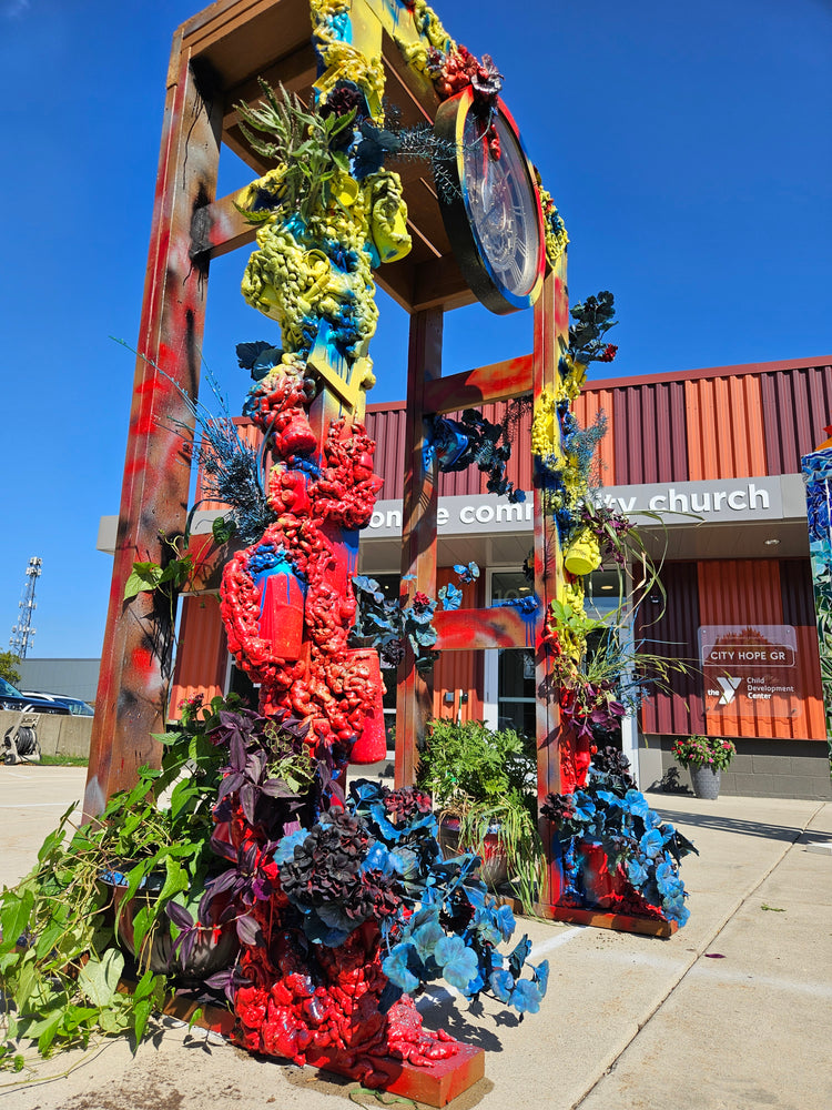 Portals; In Nature We Heal: GROW, GARBAGE GARDEN, GROW