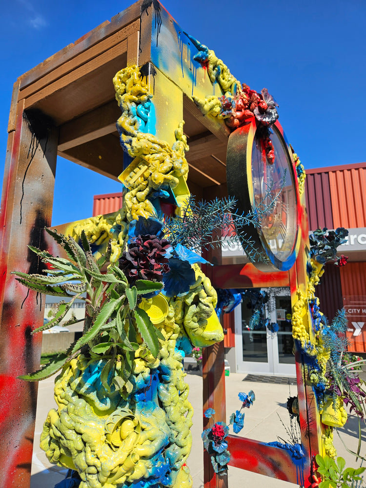 Portals; In Nature We Heal: GROW, GARBAGE GARDEN, GROW
