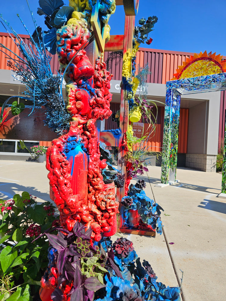 Portals; In Nature We Heal: GROW, GARBAGE GARDEN, GROW