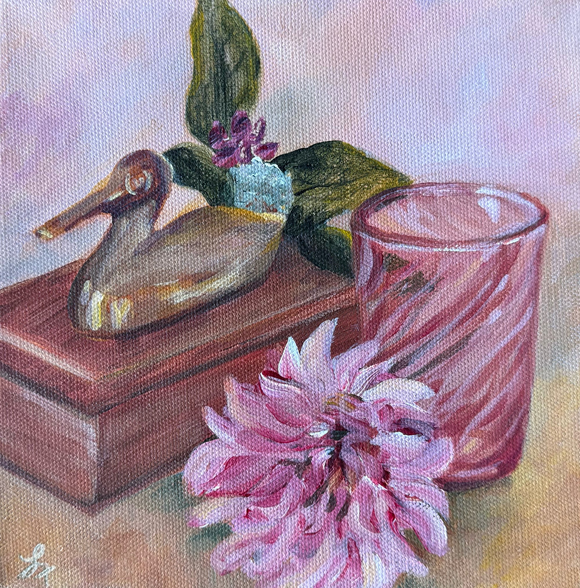 Peach Glass