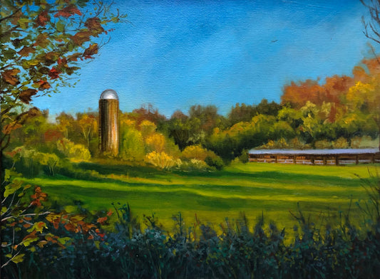 Pennsylvania Farm in Early Autumn