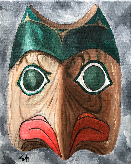 Green Eagle Mask