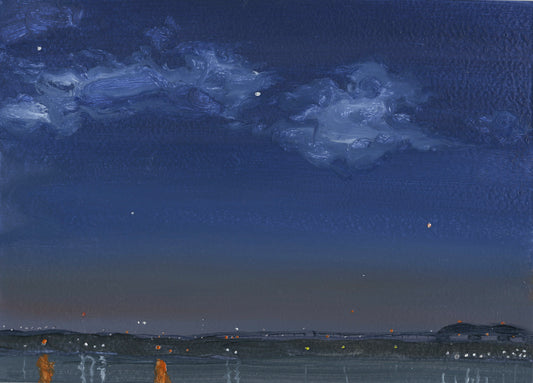 Nighttime Over the River