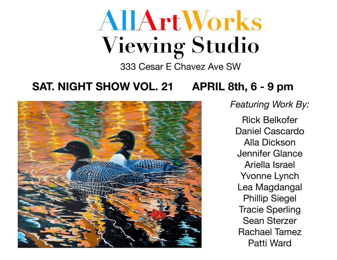AllArtWorks Viewing Studio Saturday Night Show Vol. 21