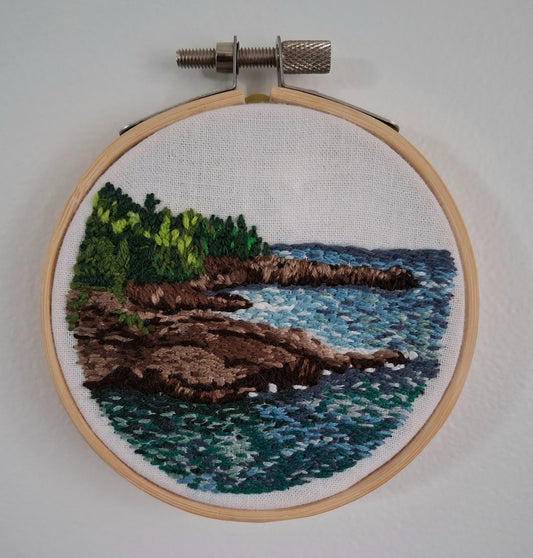 Threaded Adorations - Blackrocks by Kelley Bahl
