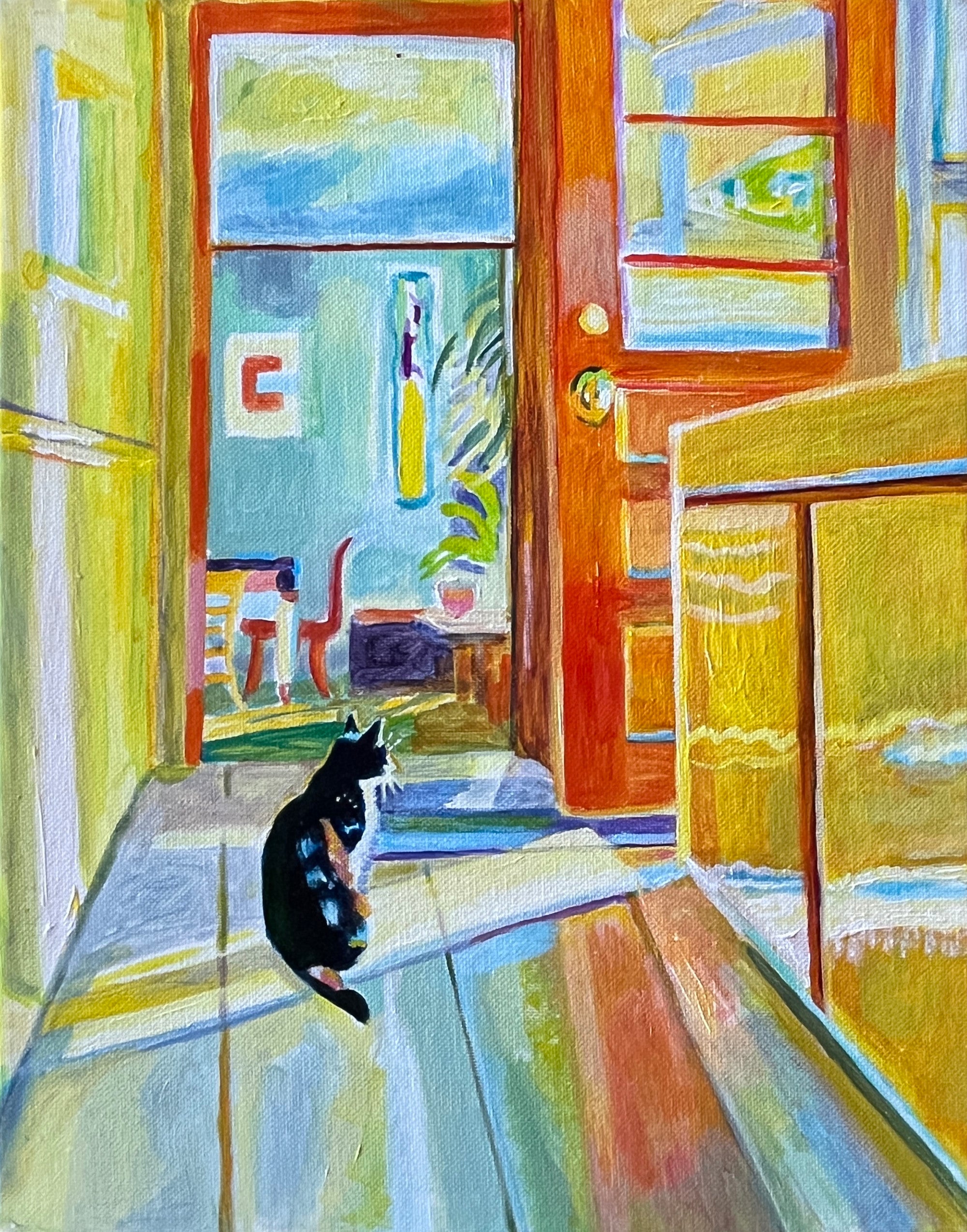 Interior with Cat.