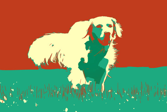 Running Dog by David Jackson