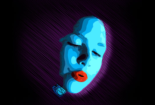 Blue Kiss by David Jackson