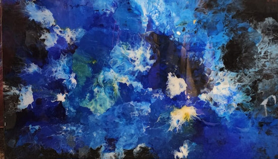 Cosmic Blue by Victoria Hart