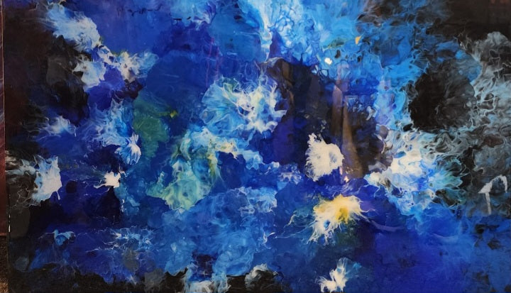Cosmic Blue by Victoria Hart