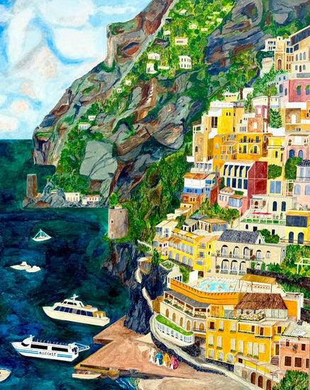 Beautiful Afternoon In Positano by Charles Shirey