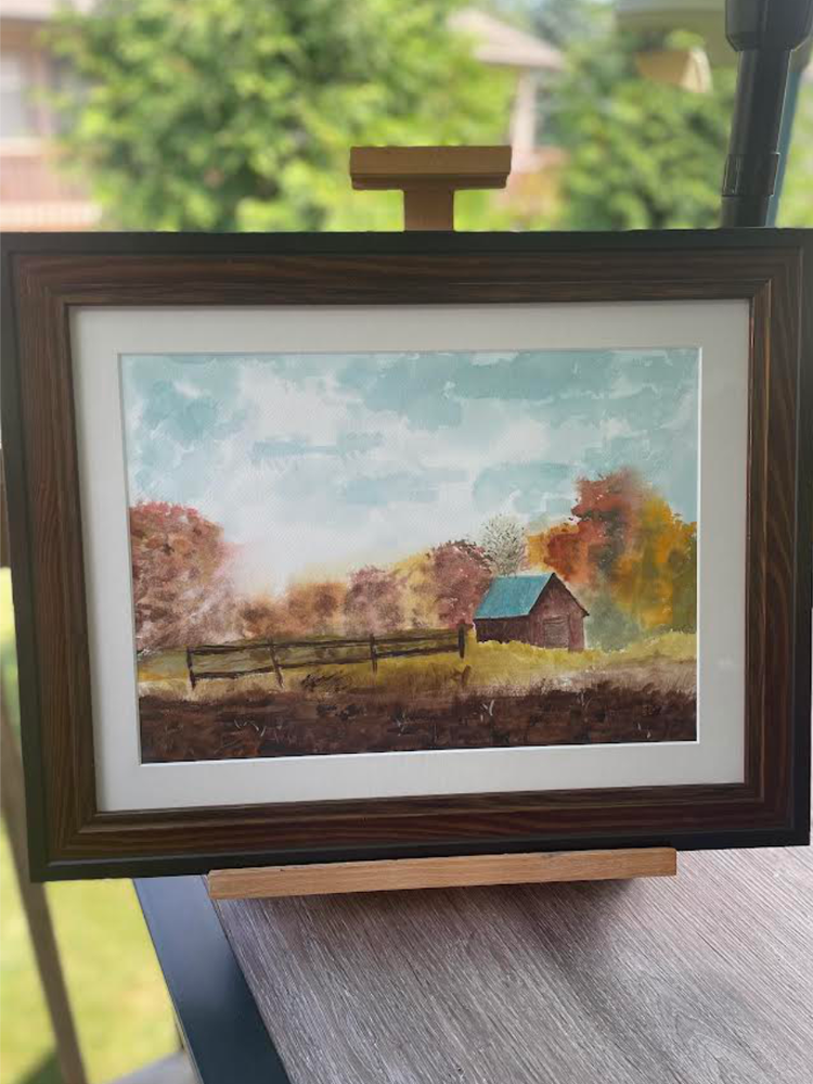 Farm in Autumn by Greg Koziej