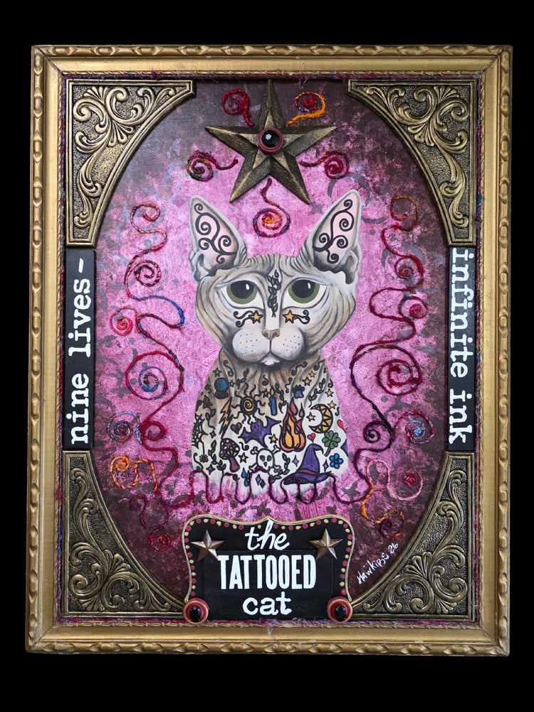 The Tattooed Cat by Carrie Hawkins