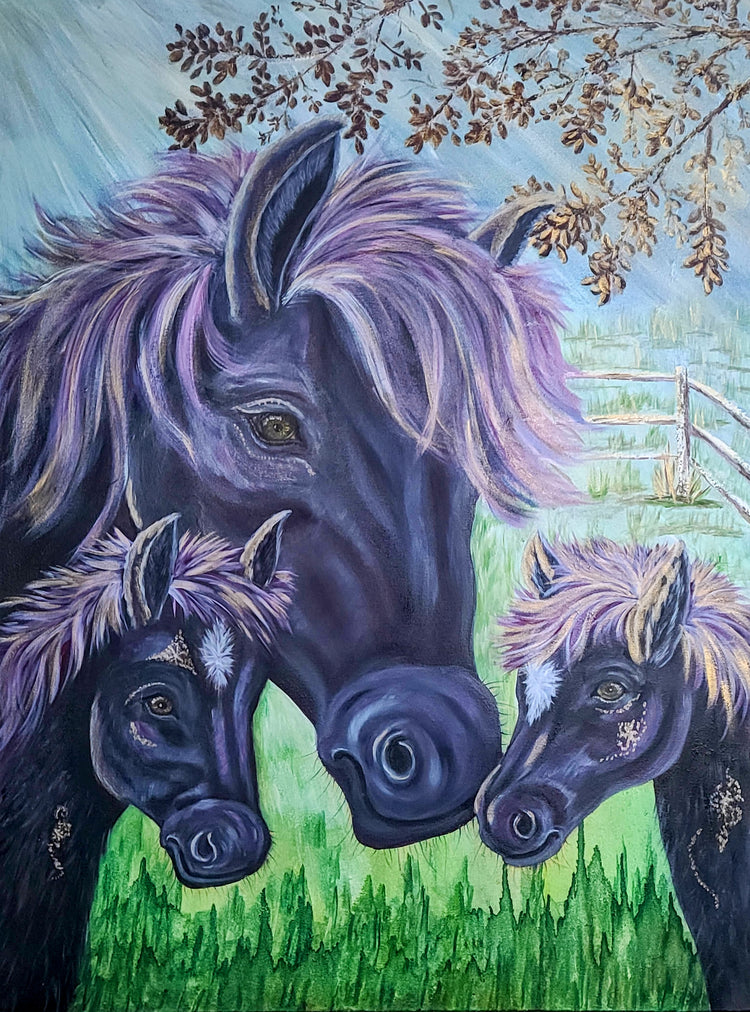 Mare's Morning Stars by Mary Harrison