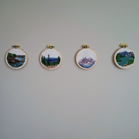 Threaded Adorations - Entire piece by Kelley Bahl
