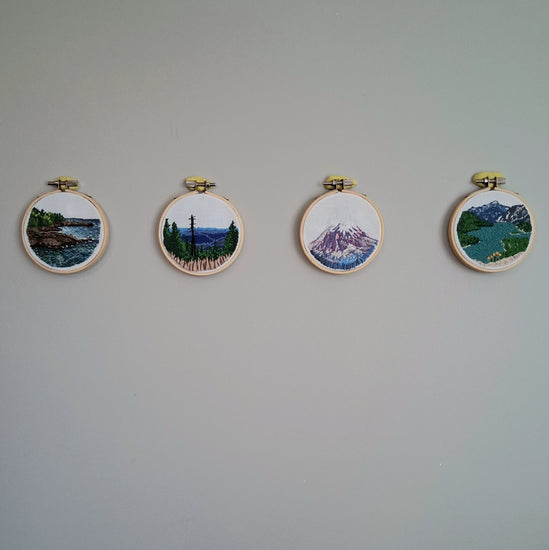 Threaded Adorations - Entire piece by Kelley Bahl