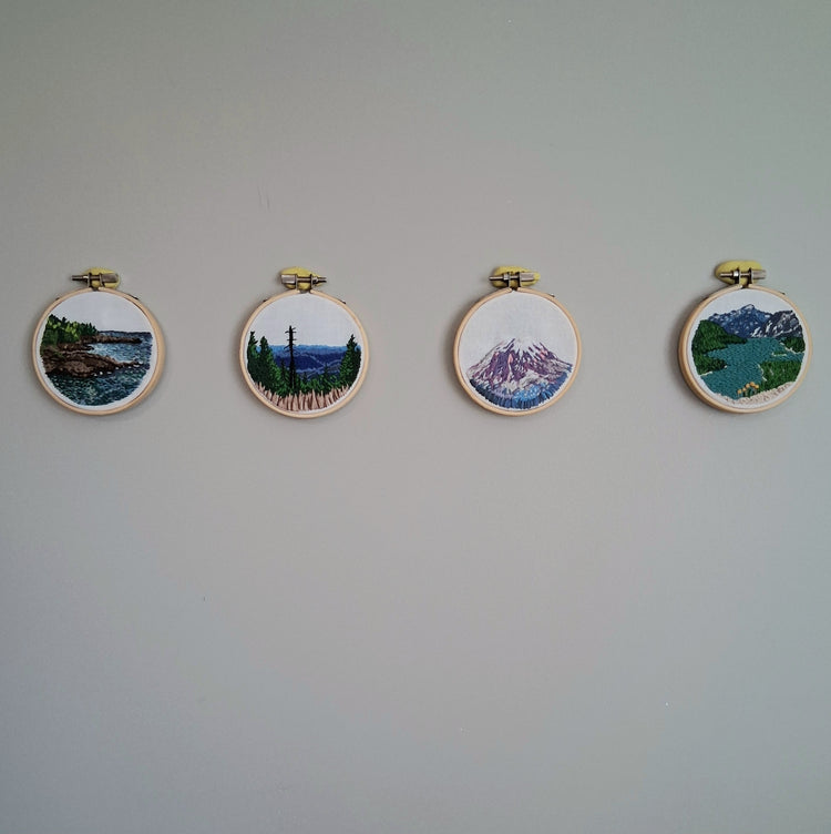 Threaded Adorations - Entire piece by Kelley Bahl