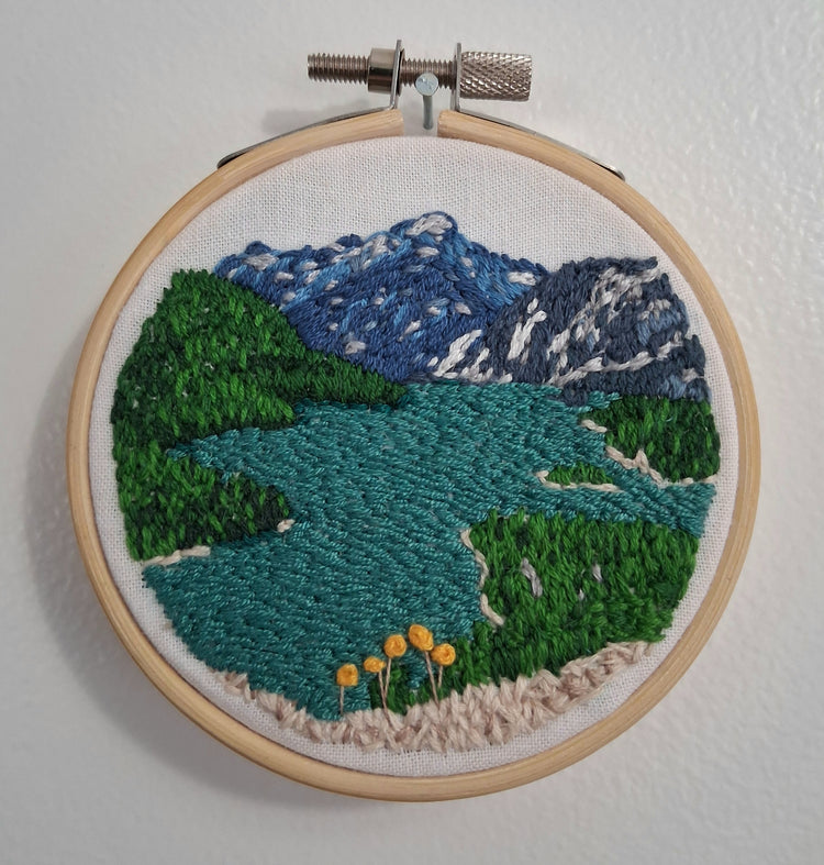 Threaded Adorations - Diablo Lake by Kelley Bahl