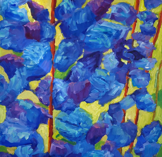 Lupines by Loretta Rolison, Krista McConkey