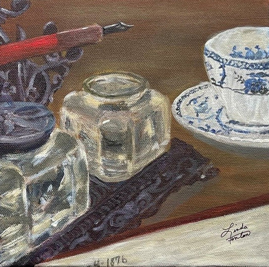 American Desktop 1876 by Linda Fenton