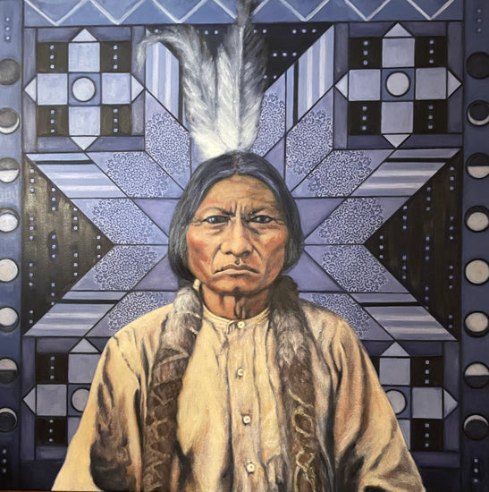 Historic Portrait 3: Sitting Bull by Tammy
