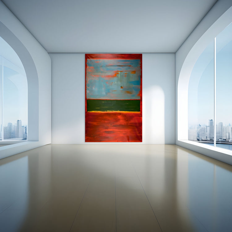 Field No. 05 (Vermillion) by Christopher duMond