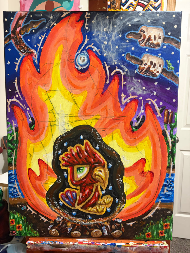 Kindling to burn brighter by Drakkari Williams