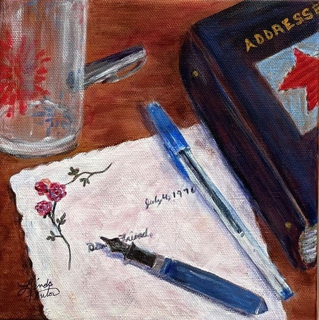 American Desktop 1976 by Linda Fenton