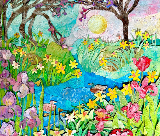 Golden sunshine, Spring flodded garden by G. Signore
