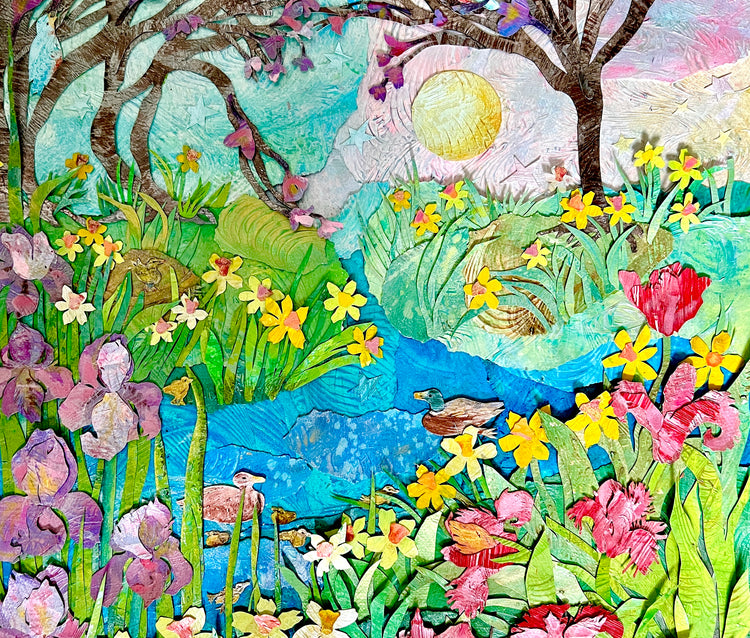 Golden sunshine, Spring flodded garden by G. Signore