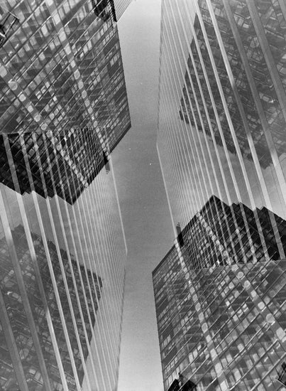 Untitled Double Exposure in Chicago by Justin Carpenter