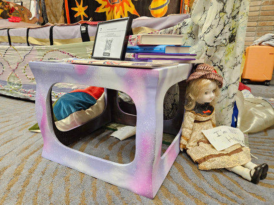 Bed of Lies- end tables: sold separately by Nicole Coman & Tricia Zeno