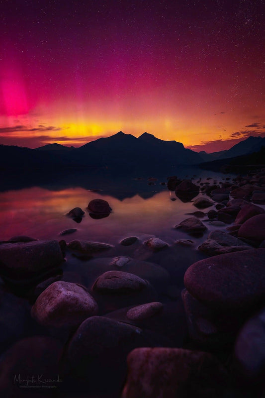 Aurora Dawn - Lake McDonald
