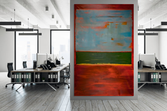 Field No. 05 (Vermillion) by Christopher duMond