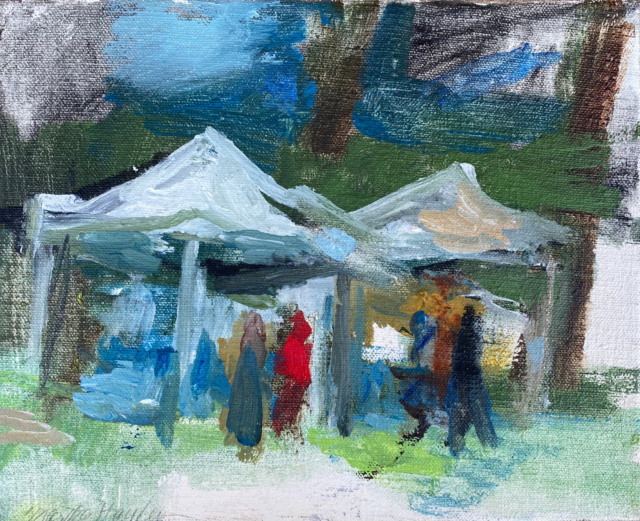 Storm at the Farmers' Market