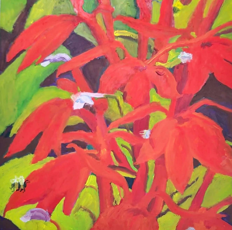 Cardinal Flower by Loretta Rolison, Krista McConkey