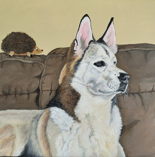 SIberian Husky by Brandy Gerber
