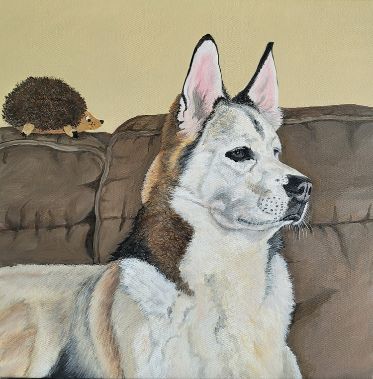 SIberian Husky by Brandy Gerber