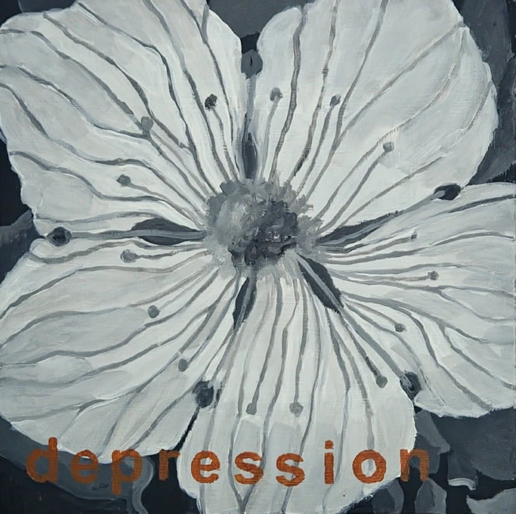 Grass of Parnassus depression by Loretta Rolison, Krista McConkey
