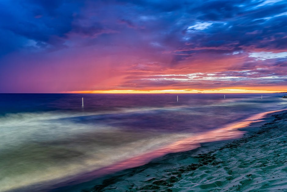 Sunset on Lake Michigan