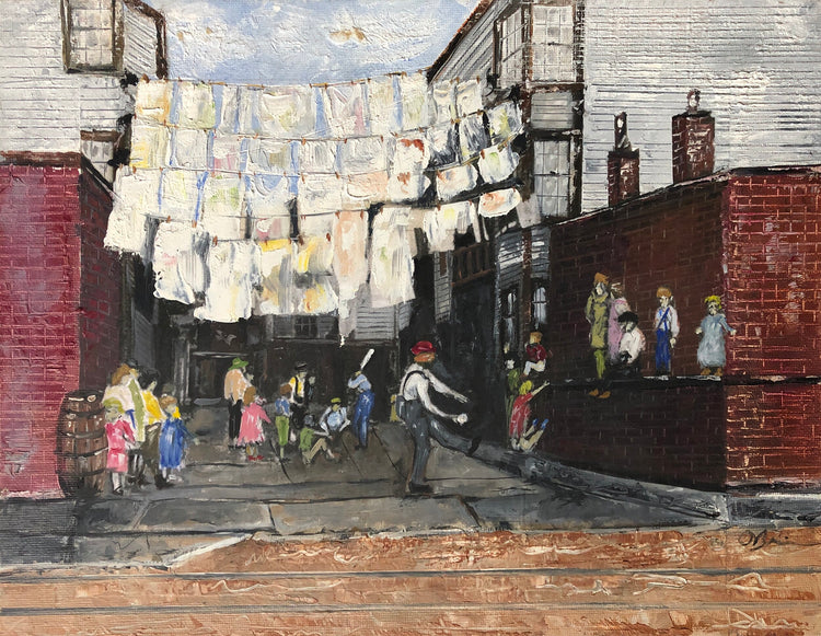 Laundry Day, NYC 1940