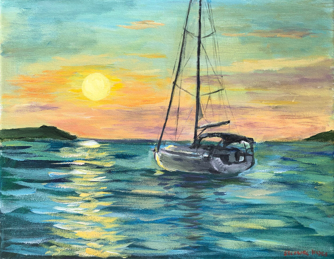 Sailing at Sunset
