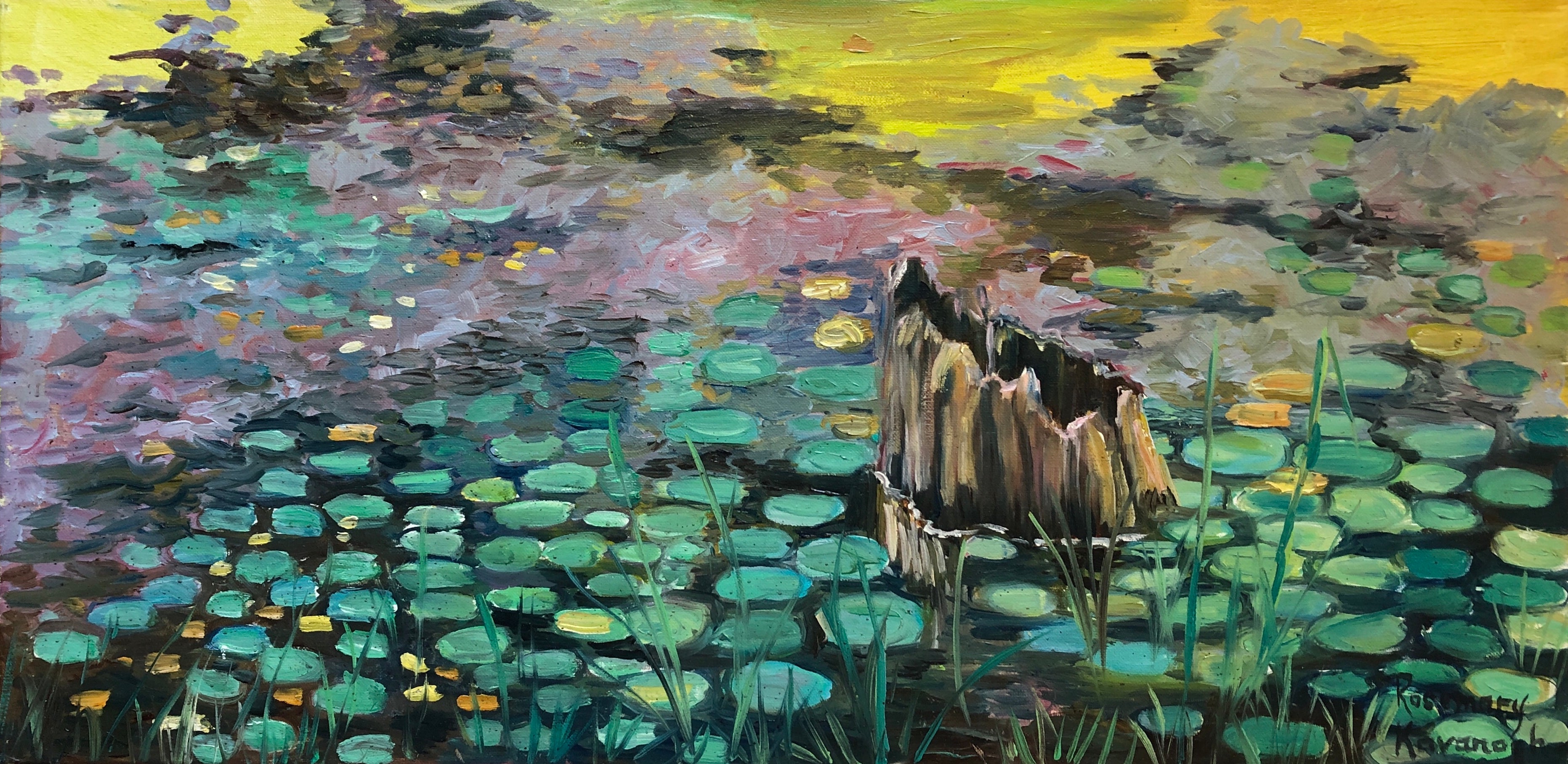 Water Lilies on the Tittabawassee River