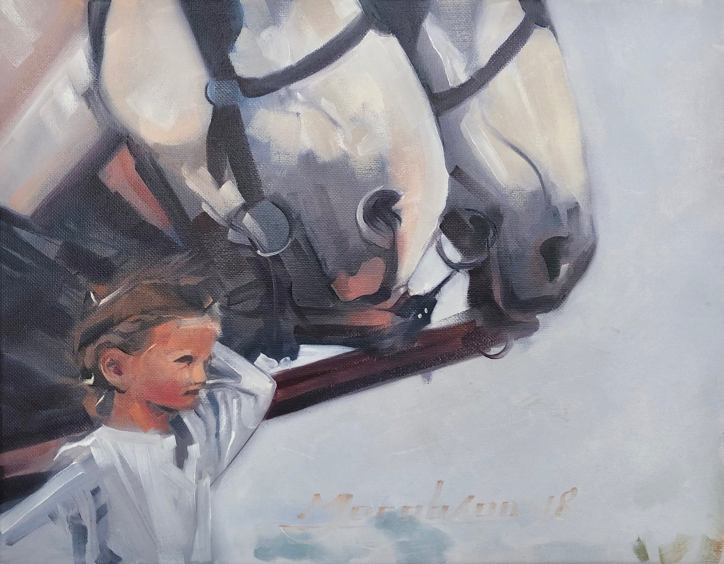 Girl with Horses