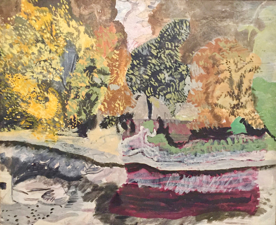 Seine and Trees