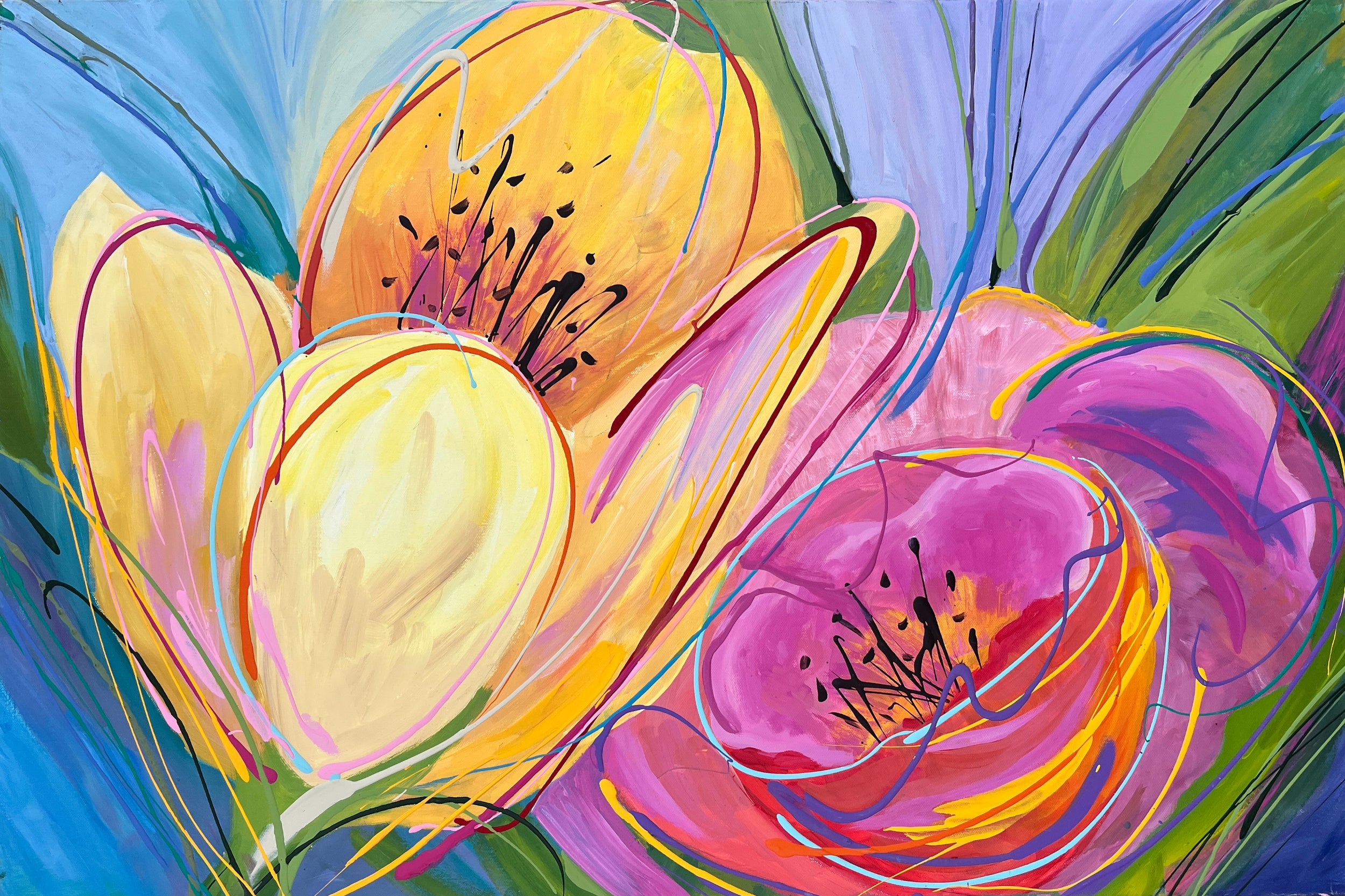 Bursting with Color