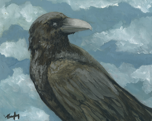 Blue Sky Crow